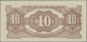 Oceania: The Japanese Government – OCEANIA, Set With ½, 1, 10 Shillings And 1 Po - Andere - Oceanië