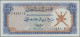 Oman: Sultanate Of Muscat And Oman And Oman Currency Board, Lot With 5 Banknotes - Oman