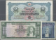 Turkey: Ottoman Empire And Turkey Natinal Bank, Lot With 3 Banknotes, Consisting - Turkije