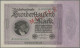Deutschland - Deutsches Reich Bis 1945: Reichsbanknote 100.000 Mark 1923 MUSTER, - Autres & Non Classés