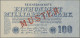 Deutschland - Deutsches Reich Bis 1945: Reichsbanknote 100 Milliarden Mark 1923 - Autres & Non Classés