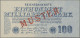 Deutschland - Deutsches Reich Bis 1945: Reichsbanknote 100 Milliarden Mark 1923 - Otros & Sin Clasificación