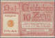 Deutschland - Briefmarkennotgeld: Münster, Conditorei Schröder, 10 Pf., "Labora- - Otros & Sin Clasificación
