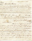 TURQUIE - SMYRNE MANUSCRIT + ACHEMINEUR DE CONSTANTINOPLE SUR LETTRE DE SMYRNE, 1826 - ...-1858 Préphilatélie