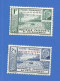 WALLIS ET FUTUNA 90 + 91 NEUFS ** RADE DE NOUMÉA - Unused Stamps