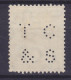 Hong Kong 1904 Mi. 80, Edw VII Perfin Perforé Lochung 'TC & S' Thomas Cook & Sons 2 Lines. 8 Holes In C, Shanghai Office - Used Stamps