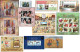India 2023 Complete Year Set Of Miniature Sheets Birds 11v Various Themes - Komplette Jahrgänge