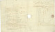 92 GAND Audenaarde Oudenaarde Liegard Et Cie Coton En-tete 1806 Pour Tourcoing - 1792-1815: Veroverde Departementen