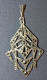 Beau Pendentif Style Art Déco Vers 1925/1930 Argent 800 Et Strass - Pendants