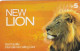 GREECE - Lion, New Lion Prepaid Card 5 Euro, Used - Selva