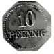 ALLEMAGNE / NOTGELD / KREISES WARBURG  / 10 PFENNIG / 1917 / FER / 20.7 Mm  / 2.57 G / ETAT TTB - Monetary/Of Necessity
