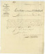 93 OUDENBOSCH Pour Breda 1812 Franchise Du Maire D'Oudenb. - 1792-1815: Conquered Departments