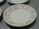 Delcampe - -4 ASSIETTES DEMI CREUSES DEMI PORCELAINE BADONVILLER Modèle CERISES Table   E - Badonviller (FRA)