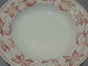 Delcampe - -4 ASSIETTES DEMI CREUSES DEMI PORCELAINE BADONVILLER Modèle CERISES Table   E - Badonviller (FRA)