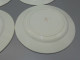 Delcampe - -5 ASSIETTES PLATES DEMI PORCELAINE BADONVILLER Modèle CERISES Table  E - Badonviller (FRA)