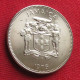 Jamaica 25 Cents 1975 MATTE Km 56  Jamaique Minted 1503 Coins UNC - Jamaica