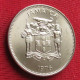 Jamaica 20 Cents 1976 MATTE Km 55  Jamaique Minted 1390 Coins UNC - Jamaique