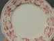 -5 ASSIETTES PLATES DEMI PORCELAINE BADONVILLER Modèle CERISES Table  E - Badonviller (FRA)