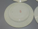 Delcampe - -5 ASSIETTES PLATES DEMI PORCELAINE BADONVILLER Modèle CERISES Table  E - Badonviller (FRA)