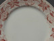 -5 ASSIETTES PLATES DEMI PORCELAINE BADONVILLER Modèle CERISES Table  E - Badonviller (FRA)