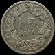 LaZooRo: Switzerland 1 Franc 1876 F - Silver - 1 Franc