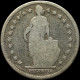 LaZooRo: Switzerland 1 Franc 1876 F - Silver - 1 Franken