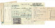 Timbres à 90 Centimes Sur Chèque Gillerot à Louvignies-Soignies.1925. - Documents