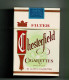 Chesterfield, Ancien Paquet Made In USA Pour L'export, Sans Taxe, Film "plastique", Uniquement Pour Collection - Sonstige & Ohne Zuordnung