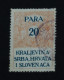 YUGOSLAVIA - SERBIA CROATIA SLOVENIA, Revenue Tax, 20 Para, Used - Dienstzegels