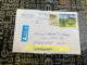 12-1-2024 (1 X 4)  Letter Posted From Belgium To Australia (2023) With 2 Stamps - Cartas & Documentos