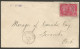 1897 Cover 3c Jubilee CDS Drumbo Ontario To Toronto - Postal History