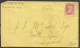 1895 Small Queen Cover 3c Split Ring Englishtown Nova Scotia NS To Ingonish South Bay - Historia Postale