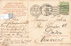 FÊTES ET VOEUX - Heureuses Pâques - Jeune Garçon Avec Un Lapin Brun Dans Les Bras - Carte Postale Ancienne - Pâques