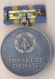 DDR Medaille.Treuedienstmedaille Der Deutschen Post.20 Dienstjahre. 9. - RDA