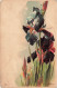 FLEURS - Peinture De Catharina Klein - Dos Non Divisé  - Carte Postale Ancienne - Flowers