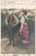 COUPLES - Les Vendanges - Colorisé - Carte Postale Ancienne - Coppie