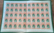 Pakistan-Bahawalpur 1948/1949 Rare & Superb Full Sheet Set MNH** Y&T 22-25, SG35-38 (India Feudatory State - Bahawalpur