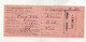 PERMIS DE CIRCULATION TRAINS 2éme Classe 1971 Billet - Europe