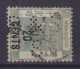 Hong Kong 1865 Mi. 48 Ib, 20c./30c. Perfin Perforé Lochung 'B & S / S' Butterfield & Swire Cancelled Shanghai, Cote 170€ - Gebraucht