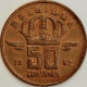 Belgium - 50 Centimes 1962, KM# 148.1 (#3091) - 50 Centimes