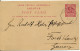 BF0115 / SARAWAK (Malaya / Borneo) - 1898 , Post Card To Forst / Germany  -  Ascher 1 - Sarawak (...-1963)