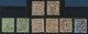 Alsace Lorraine 1 Lot De 8 Timbres Avec Obliterations Diverses, Belle Qualité - Used Stamps