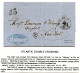 ARGENTINE - LETTRE DE BUENOS AIRES POUR NEW YORK VOIE ANGLAISE, 1862 - Storia Postale