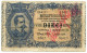 10 LIRE FALSO D'EPOCA BIGLIETTO DI STATO EFFIGE UMBERTO I 02/09/1914 BB - [ 8] Vals En Specimen