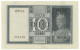 10 LIRE BIGLIETTO DI STATO VITTORIO EMANUELE III FASCIO 1939 XVIII SUP+ - Regno D'Italia – Autres