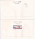 FAMOUS PEOPLE 1981 COVERS 4 FDC CIRCULATED Tchécoslovaquie - Briefe U. Dokumente