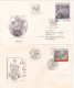 THE PAINTING 1978 COVERS 4 FDC CIRCULATED Tchécoslovaquie - Cartas & Documentos