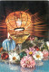 Flowers And Plants Postcard Romania Christmas Candle Flowers - Piante Medicinali