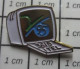 411i  Pin's Pins / Beau Et Rare /  INFORMATIQUE / MINITEL 3615 ITEL - Computers