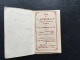 Petit Calendrier Agenda De 1916 Publicité L Jacquin Et Cie Confiseur Chocolatier - Tamaño Pequeño : 1901-20